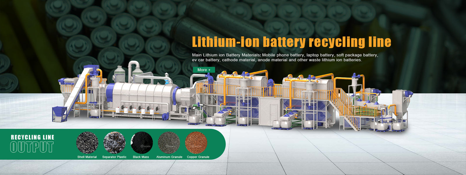 E-waste Recycling Plant
