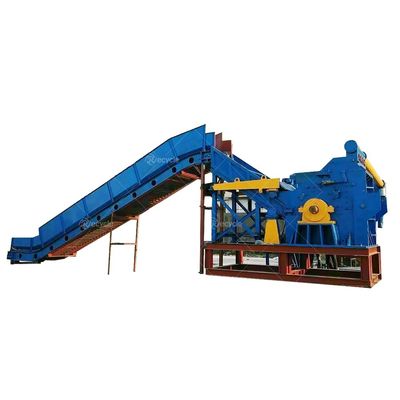 Large Capacity Metal Shredder Machine/ Scrap Metal Crusher/Hammer Mill Crusher For MSW Recycling Plant