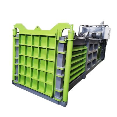 Automatic 9000 KG Horizontal Hydraulic Waste Paper Carton Press Baler Machine with 1