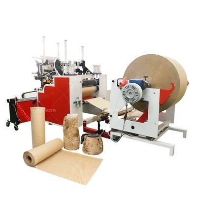 Customizable Honeycomb Paper Making Machine for Cushioning Pad Wrapping Craft Paper