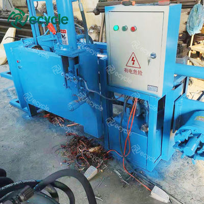 Steel Sheet And Copper Scrap Motor Copper Extracting Stator Recycling Machine