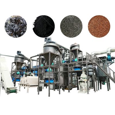 Mobile Cell Lithium Ion Battery Recycling Machine Plant for Environment Protection