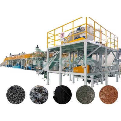 Advanced Lithium Battery Recycle Machine for Korea Popular Automatic Mobile Phone