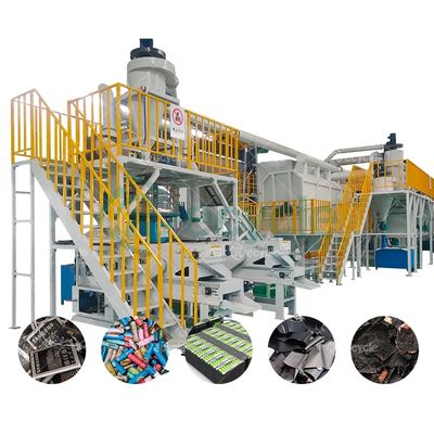 100kg/h-1000kg/h End-of-life Automotive Lithium-ion Batteries LIBs Recycling Machine