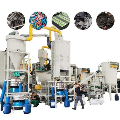 Customizable Waste Lithium Battery Recycling Production Line for Aluminum Production