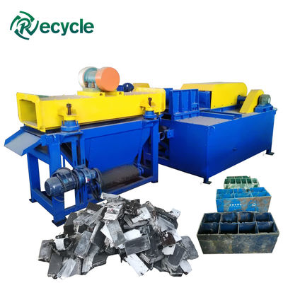 Scrap Small Type Lead Acid Battery Recycling Machine with Automatic Dismantling