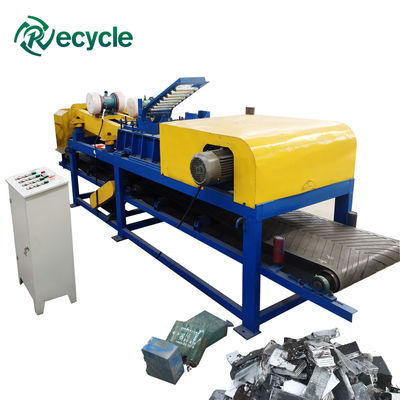Scrap Small Type Lead Acid Battery Recycling Machine with Automatic Dismantling