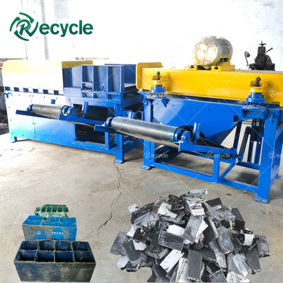 Scrap Small Type Lead Acid Battery Recycling Machine with Automatic Dismantling