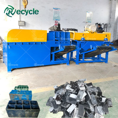 Scrap Storage Battery Cutting Machine with Battery Cover Remover 2200* 2000* 1300 mm