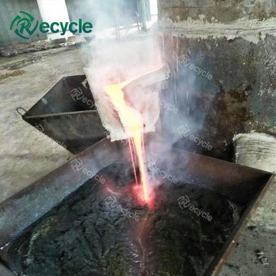 Lead Acid Battery Recycle Cupola Furnace Blast Furnace for 24 Hours Capacity Recycling