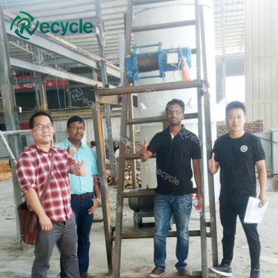 Highly Versatile Scrap Lead Recycling Metal Melting Cupola Furnace with 380V Voltage