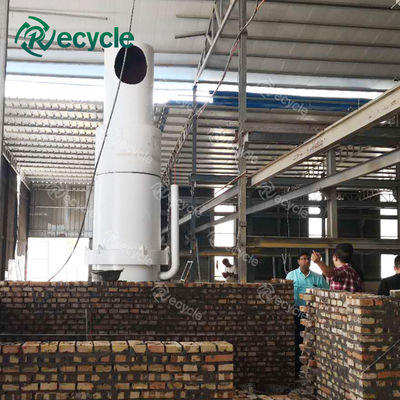 Car Battery Smelting Furnace 2 Lead Ingot Refining Equipment with 24 Hours Capacity