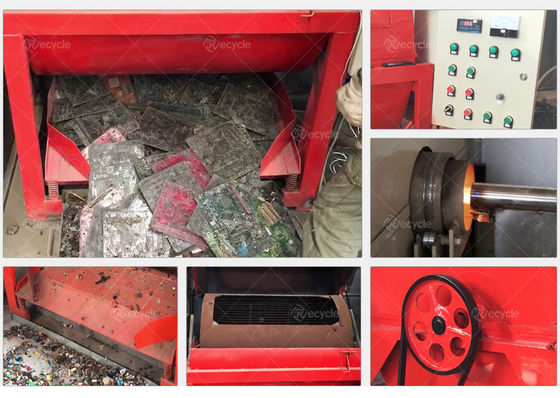200KG/H Copper Coil Capacitor Remover Machine for Precious Metal Disassembly Solution