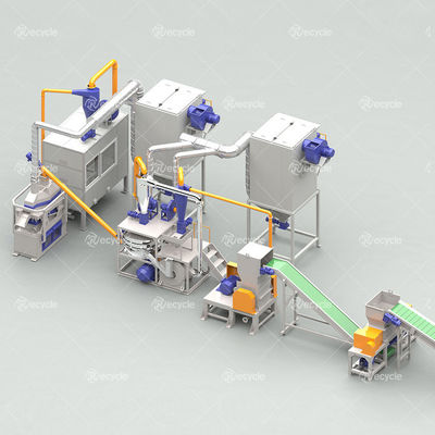 High Quality E Waste Recycling Machine Circuit Boards Crushing And Sorting Plant