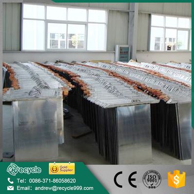 pcb board scrap copper electrolysis machine recycling metals