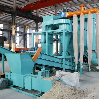 E-Waste Recycling Machine And Electronic Waste Refrigerator Shredder Recycling Machinery
