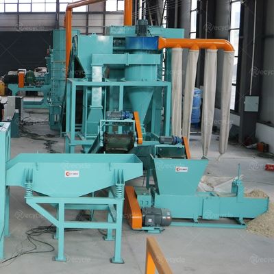 E-Waste Recycling Machine And Electronic Waste Refrigerator Shredder Recycling Machinery
