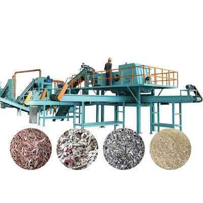 15000 kg Scrap Refrigerator Shredding Machine for Plastic Metal and Foam Separation