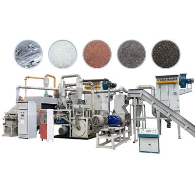 Eco-friendly Waste Solar Panel Recycling Production Line with Final Product of Silico