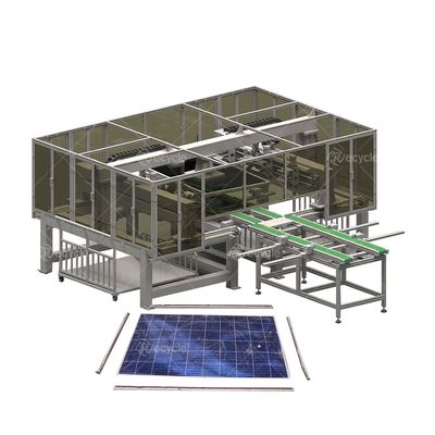 500-1500 Kg/h Capacity Advanced Solar Panel Recycling Machine for Sustainable Recycling