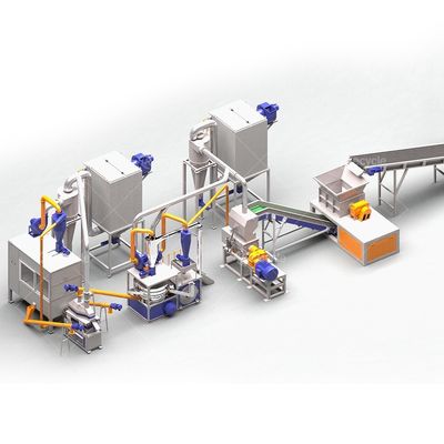 500-1500 Kg/h Capacity Advanced Solar Panel Recycling Machine for Sustainable Recycling