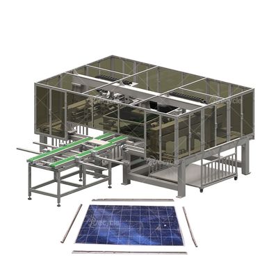 Retail Business Solar Panels Recycling Plant 134KW with Silicon Metal Recycle Machine