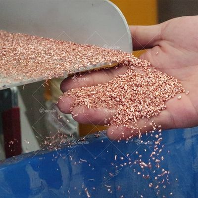 Advanced Copper Wire Granulator for Metal Plastic Separation Wire Diameter 0.3mm-20mm