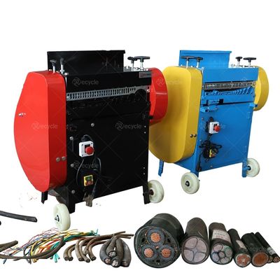 Waste Copper Stripping Machine Easy Operation Copper Wire Peeling Separator