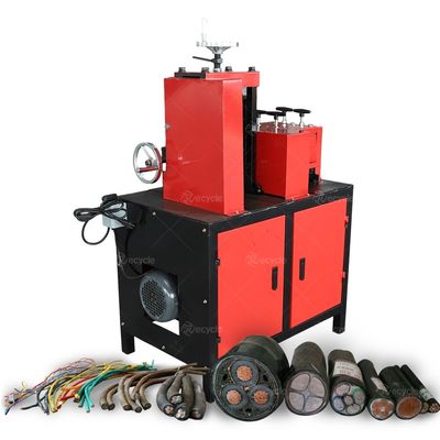 Waste Copper Stripping Machine Easy Operation Copper Wire Peeling Separator