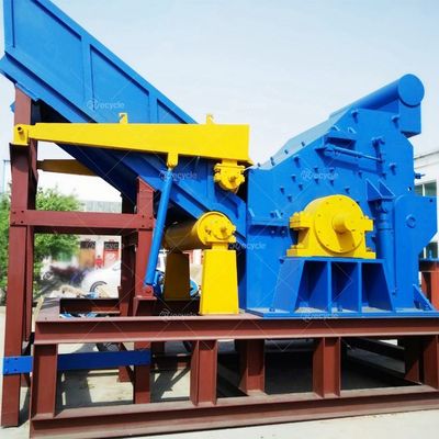 Large Capacity Metal Shredder Machine/ Scrap Metal Crusher/Hammer Mill Crusher For MSW Recycling Plant