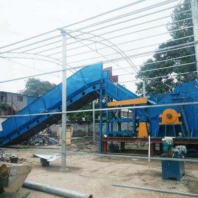 Large Capacity Metal Shredder Machine/ Scrap Metal Crusher/Hammer Mill Crusher For MSW Recycling Plant