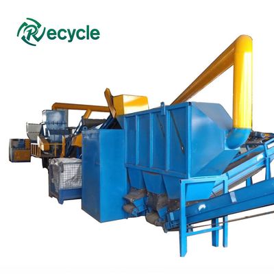 Aluminum And Copper Radiator Shredder And Separator Air Conditioner Radiator Crusher