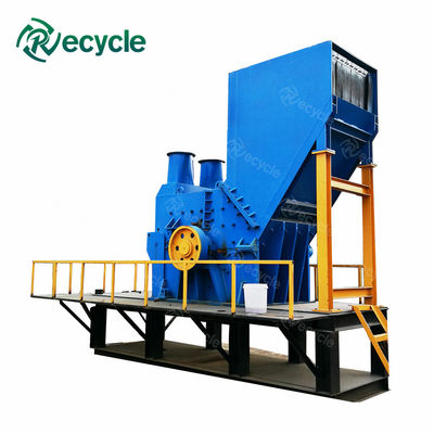 2200*2150*3000mm AC Radiator Separator for Radiator Copper Aluminum Separating Machine