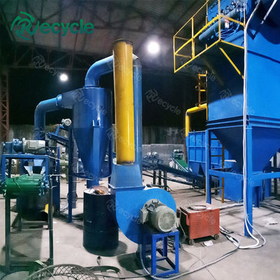 Copper Radiator Separator Machine Copper Scrap Recycling Plant