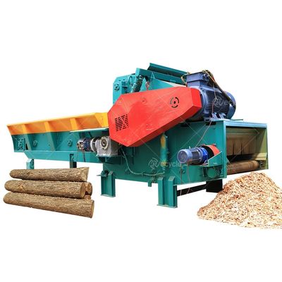 Easy to Operate Mobile Diesel Engine Wood Chipper Shredder for Tree Branch Chipping