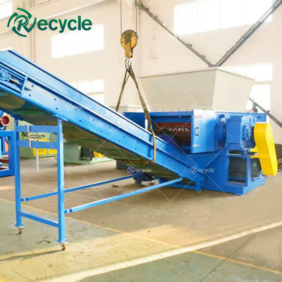 2.8T Weight Single Shaft Shredder for Waste Copper Wires and Plastic One Shaft Design