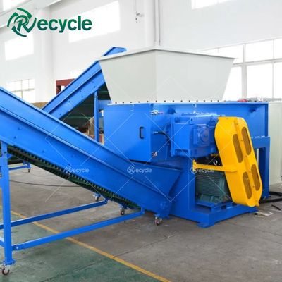 Waste Large Plastic Lumps Recycling 1 Shaft Shredder Machine for Plastic Reprocessing