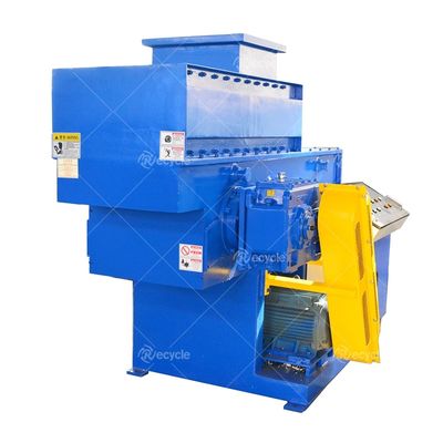 Single Shaft Shredder for Recycling Wood Plastic PP PE PVC PET Disposal Equipment