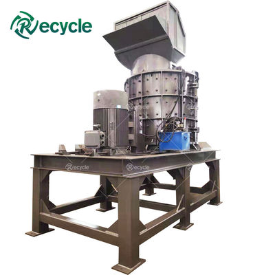 E waste Scrap Iron Motor Stator Metal Vertical Hammer Crusher Recycling Machine