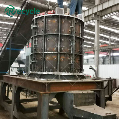 E waste Scrap Iron Motor Stator Metal Vertical Hammer Crusher Recycling Machine