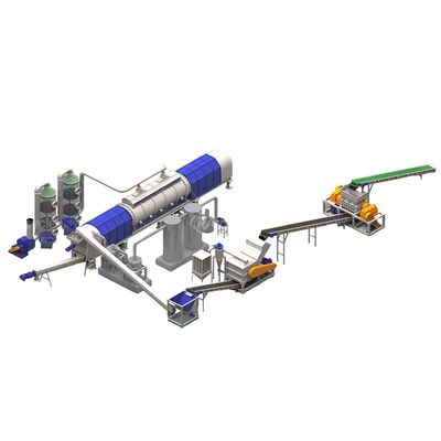 High Carbonizing Efficiency Continuous Decoating Machine for Recycling UBC Aluminum Cans