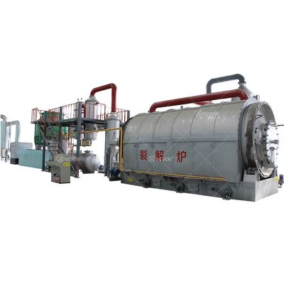 10 TPD Waste Tyre Pyrolysis Plant A Multifunctional Solution with Design Furnace