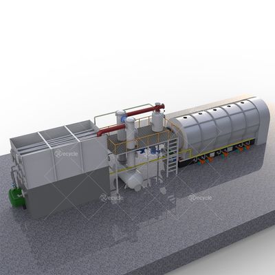 10 TPD Waste Tyre Pyrolysis Plant A Multifunctional Solution with Design Furnace