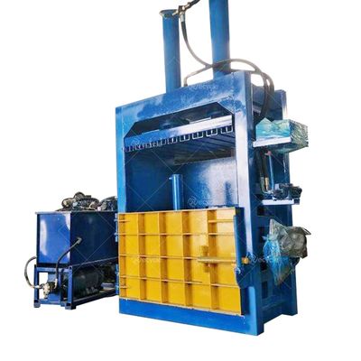 Semi Automatic Vertical Scrap Baler Hydraulic Baling Press Machine for Cardboard Plastic