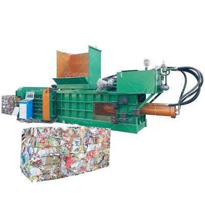 Hydraulic Driven Type Horizontal Scrap Metal Baler Machine for Waste Metal Recycling