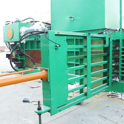 Horizontal Hydraulic Scrap Metal Compactor Recycling Baler with Wood Packing Material