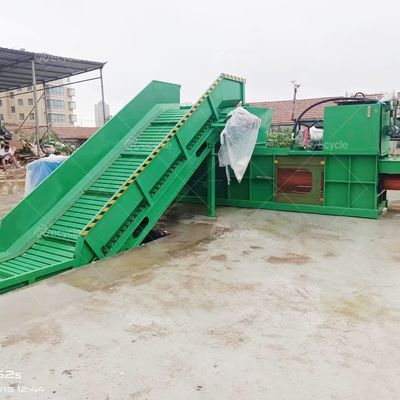 Horizontal Hydraulic Baling Baler Press Machine For Waste Paper Carton