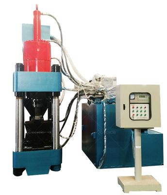 Hydraulic Aluminium Chips Metal Block Briquetting Iron Ore Fines Briquette Press Machine