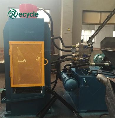 Hydraulic Aluminium Chips Metal Block Briquetting Iron Ore Fines Briquette Press Machine