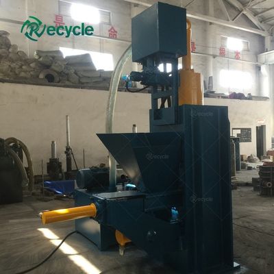 Hydraulic Aluminium Chips Metal Block Briquetting Iron Ore Fines Briquette Press Machine